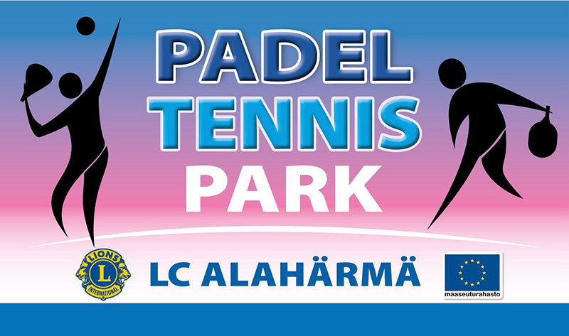 Padel ja tenniskenttien logo